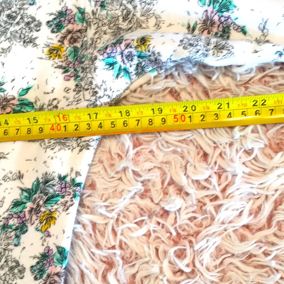 💐VTG 80s drop waist cotton floral dress - Picture 9 of 11